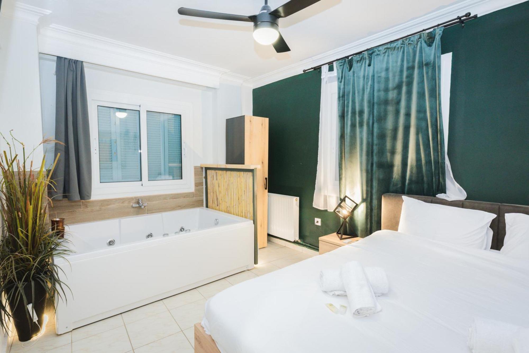 Stylish Apt W Jacuzzi, 5 Min To White Tower Tessalónica Exterior foto
